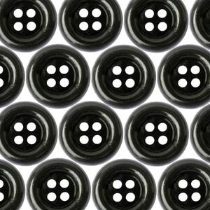 New Large Size Bold Black Buttons Pack of 19 for arts & crafting Retail $ 10